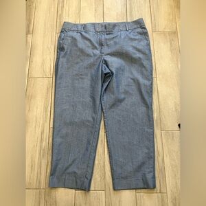 Loft blue casual dress pants